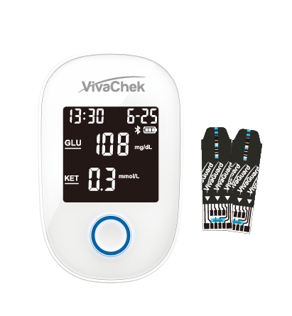 VivaChek Blood Glucose & β-Ketone Dual System